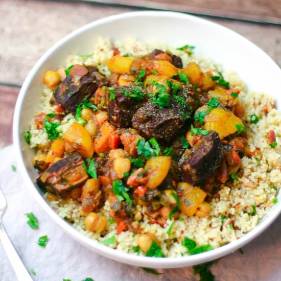 Beef and Apricot Tagine