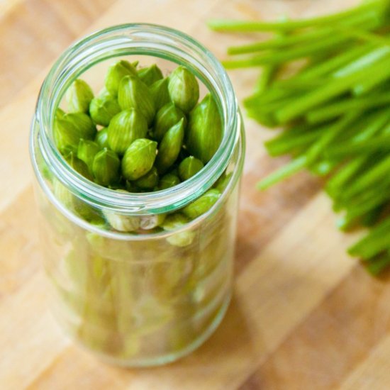 Pickled Wild Garlic