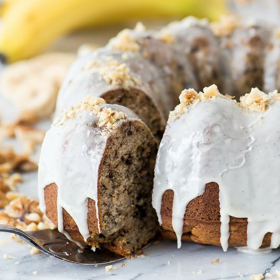 Banana Nut Bundt Cake