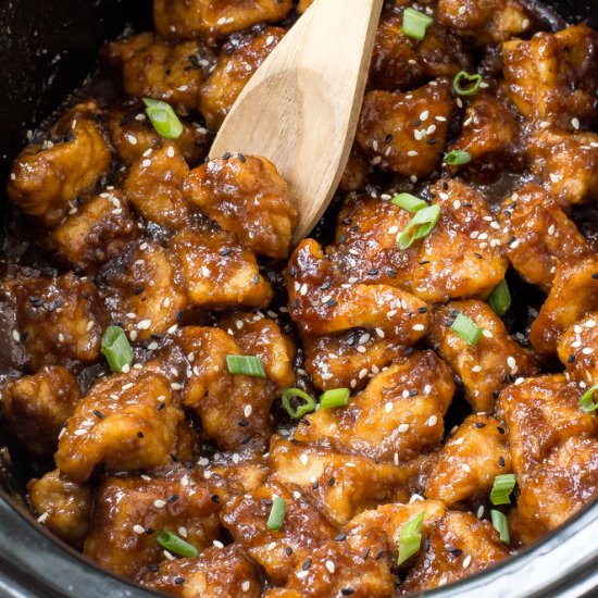 Slow Cooker General Tso’s Chicken