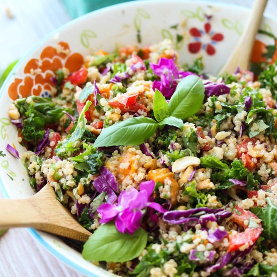 Thai Butternut Quinoa Salad