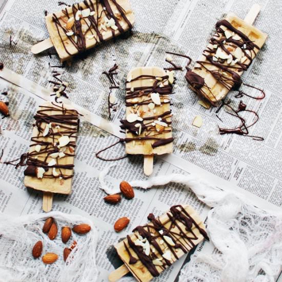 Vegan Chai Coconut Popsicles