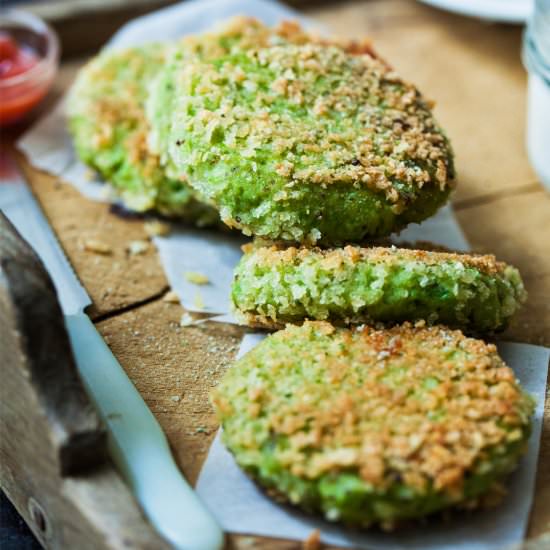 Pea and Fish Cakes