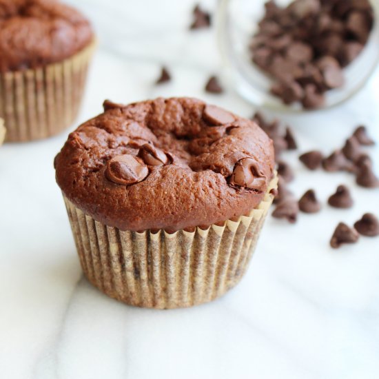 Double Chocolate Muffins