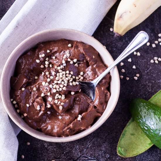 Healthy Raw Chocolate Mousse