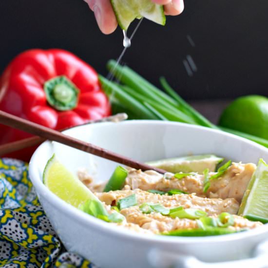 Baked Sesame Peanut Chicken