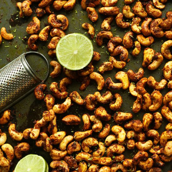 Curry Spiced Cashews