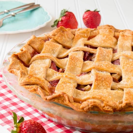 Strawberry Rhubarb Pie