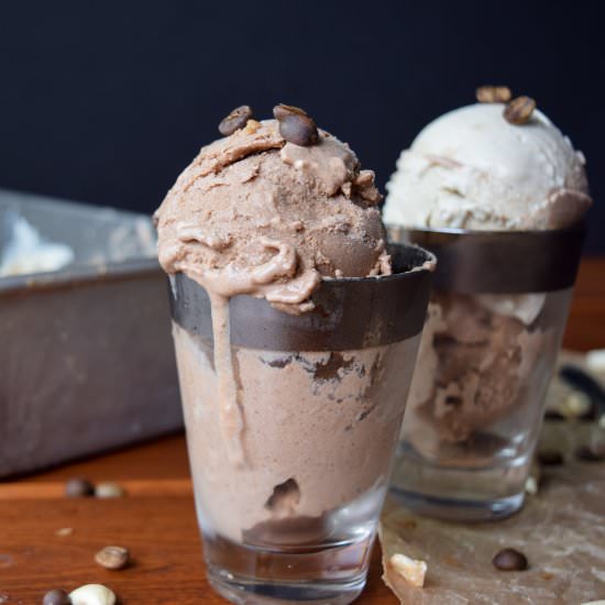 Coffee Cashew Ice Cream