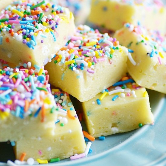 Cake Batter Fudge