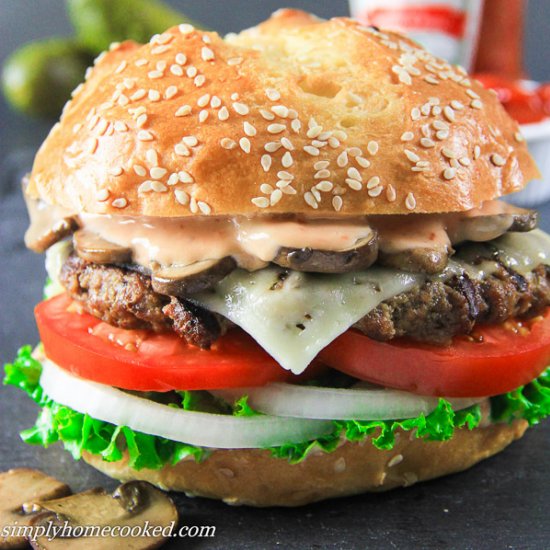 Homemade Beef Burger