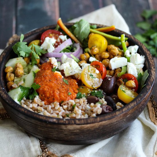 Mediterranean Power Bowls