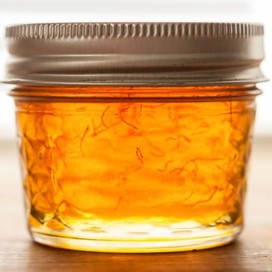 Saffron & Vanilla Infused Honey