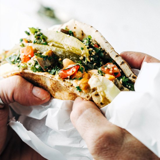 Sabich Sandwich with a Twist