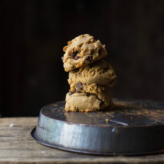 Peanut Butter & Honey Cookies