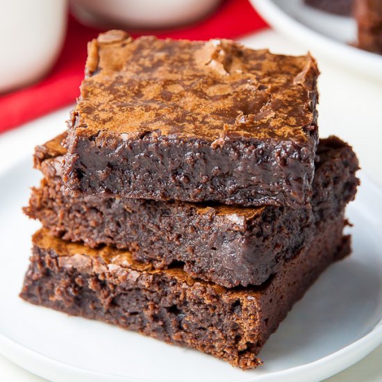 Spicy Dark Chocolate Brownies