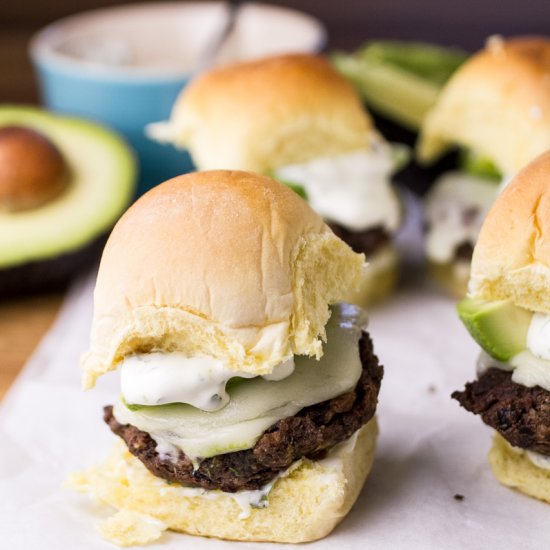 Black Bean Sliders