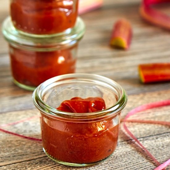 Rhubarb Ketchup – Special BBQ Sauce