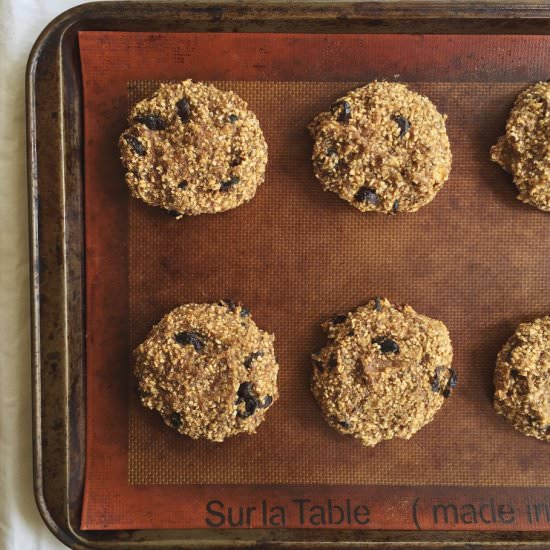 Banana Cranberry Breakfast Cookies