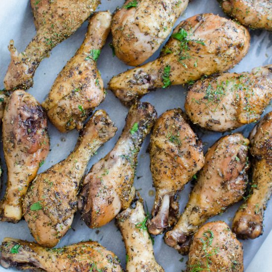 Baked Chicken Drumsticks