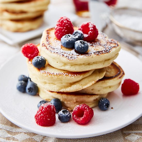 Buttermilk Pancakes from Scratch