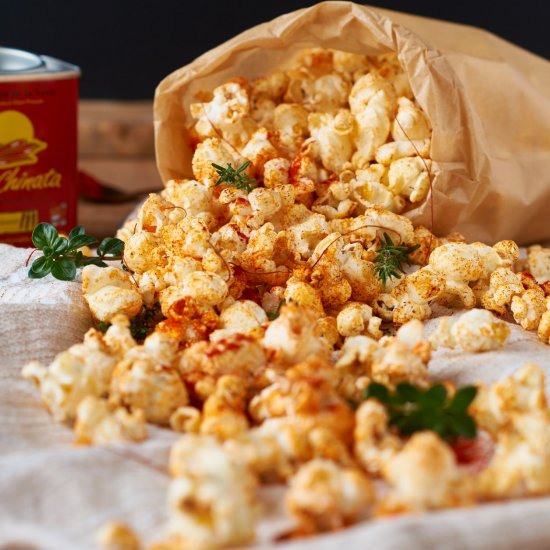 Red Pepper Thyme Popcorn