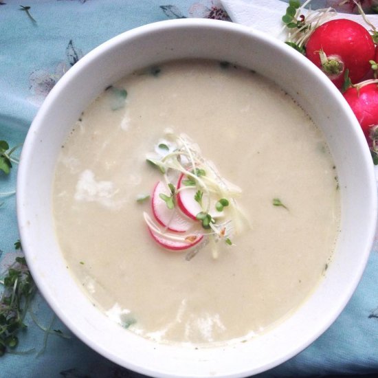 Cream of Radish Soup