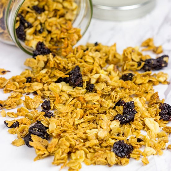 Cherry Walnut Granola