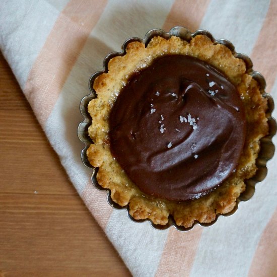 Chocolate Tartlets with Grapefruit