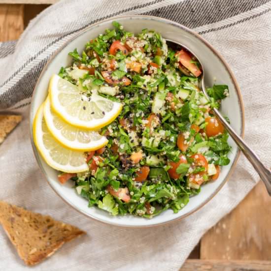 Quinoa Tabbouleh with Za’atar