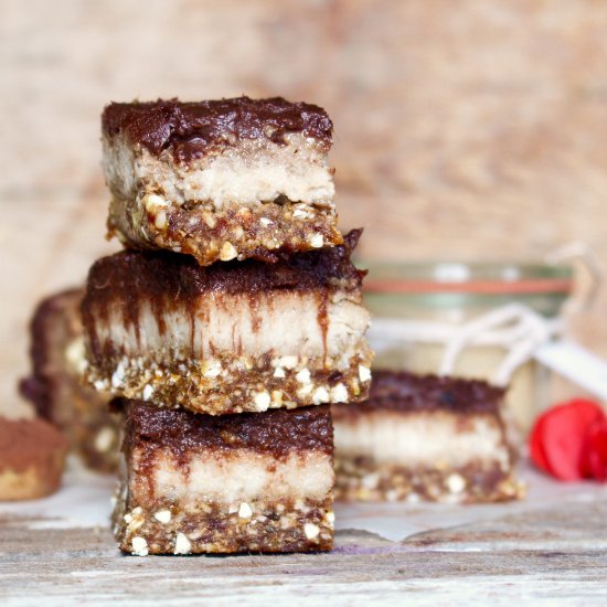 Chocolate Caramel Mesquite Bars