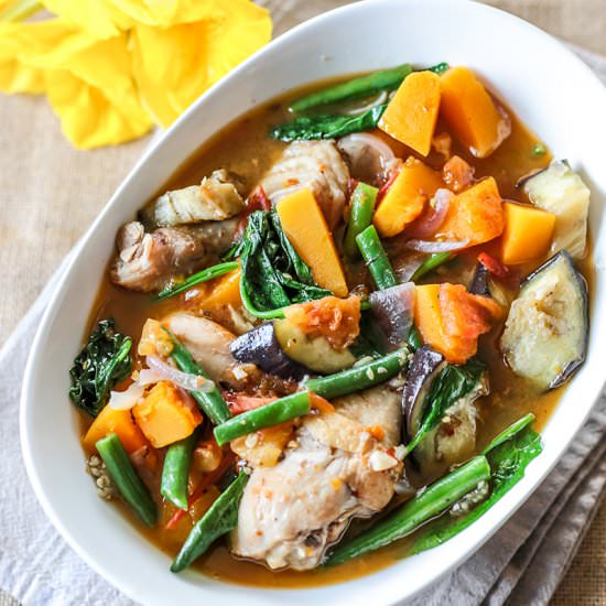 Cambodian Chicken & Vegetable Stew