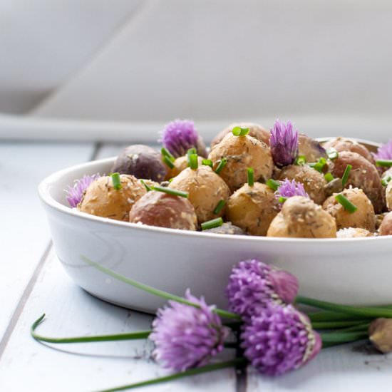 Potato Salad with Lemon Tahini