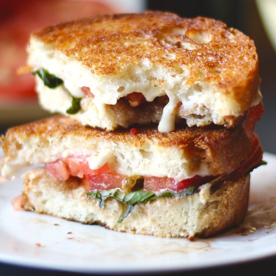 Vegan Caprese Sandwich