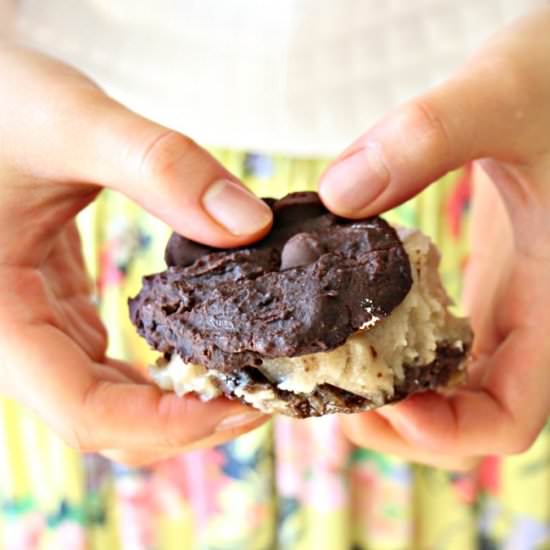 Paleo Vegan Ice Cream Sandwiches