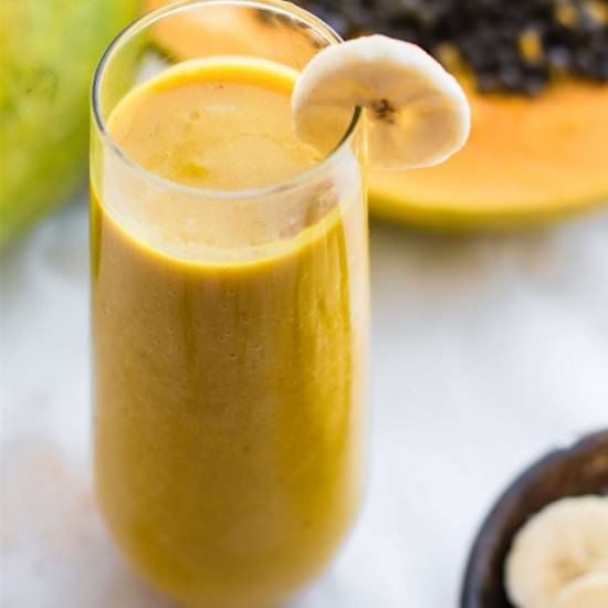 Tropical Golden Milk Smoothie