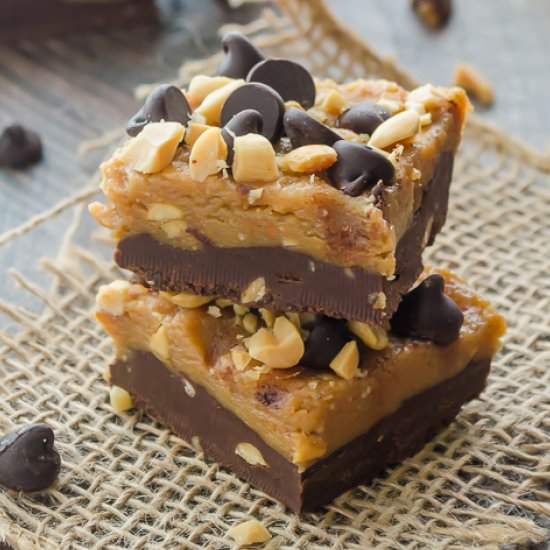 Dark Choc Peanut Butter Fudge