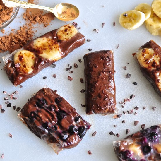 Vegan Fudge Dessert Wraps