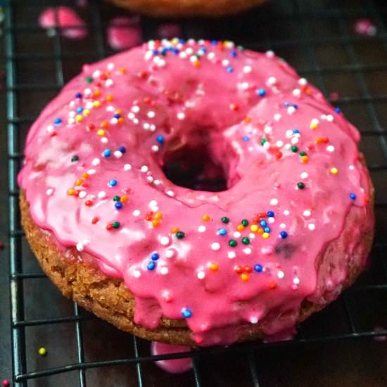 Bing Cherry Doughnuts