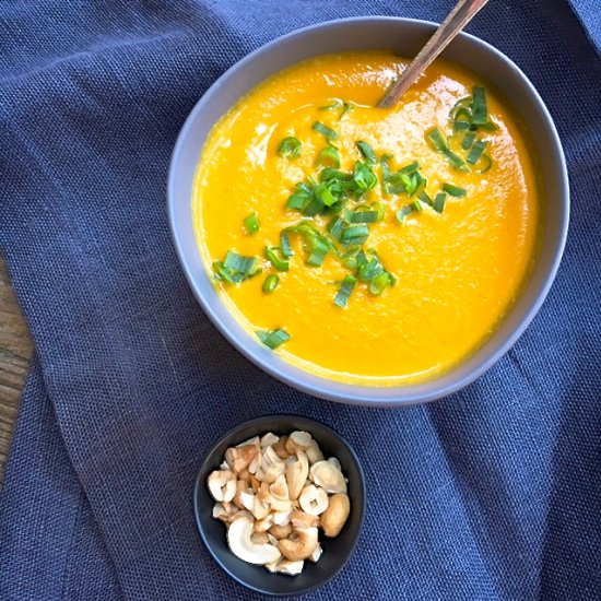 Carrot and Cashew Soup