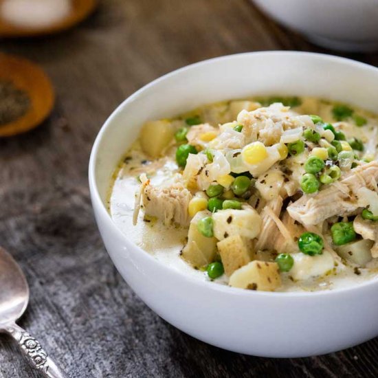 Peruvian Potato Cheese Soup