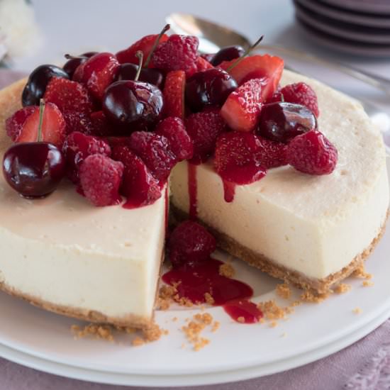 Best Ever Baked Cheesecake