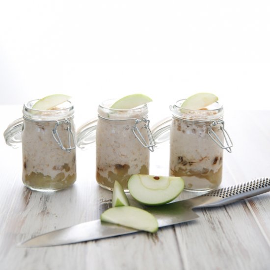 Apple Pie Overnight Oats