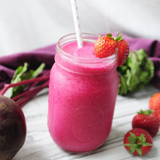 Strawberry & Beet Tropical Smoothie