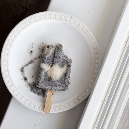 Sesame Coconut Popsicles