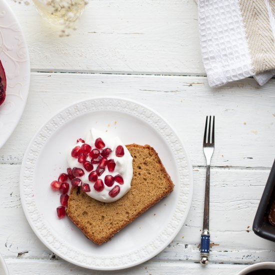 Sesame Pound Cake