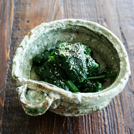 Sesame Spinach