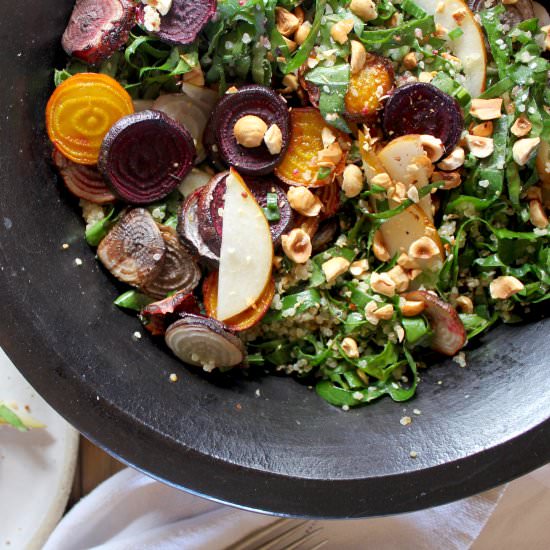 Beetroot, Quinoa & Hazelnut Salad