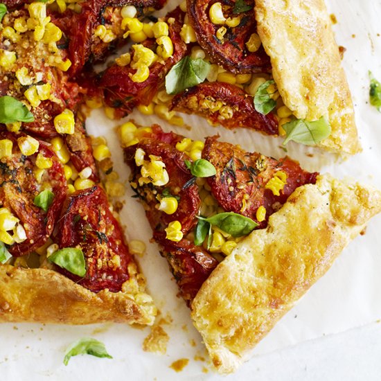 Slow Roasted Tomato Galette