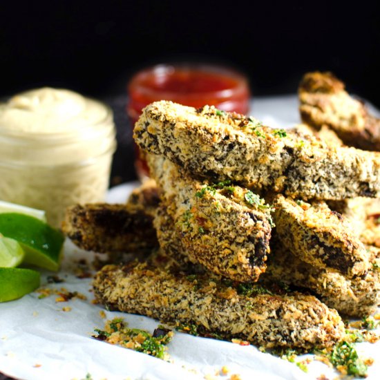 Baked Mushroom Fries